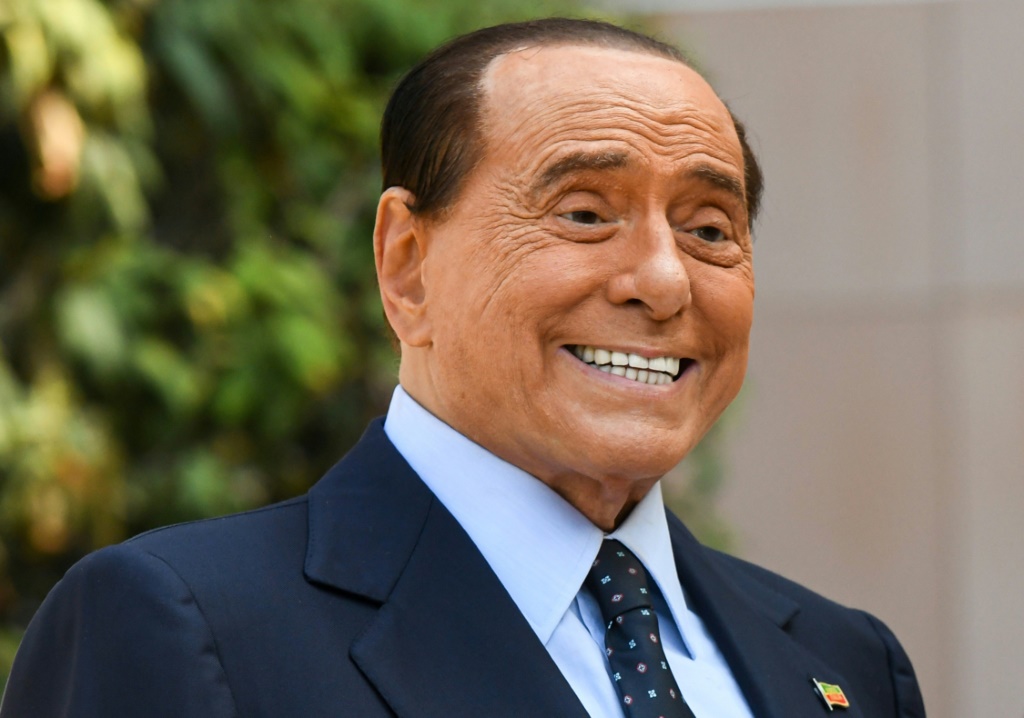 L'ancien président de l'AC Milan et du Conseil italien Silvio Berlusconi le 14 septembre 2020 à Milan.
