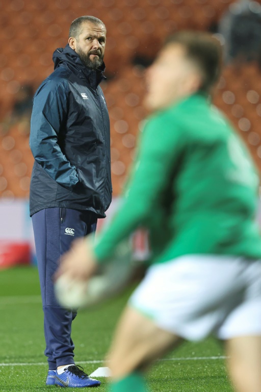 Le sélectionneur du XV d'Irlande, Andy Farrell, le 29 juin à Hamilton (Nouvelle-Zélande).