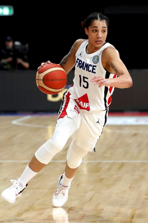 La basketteuse française Gabby Williams lors du Mondial australien, à Sydney, le 26 septembre.