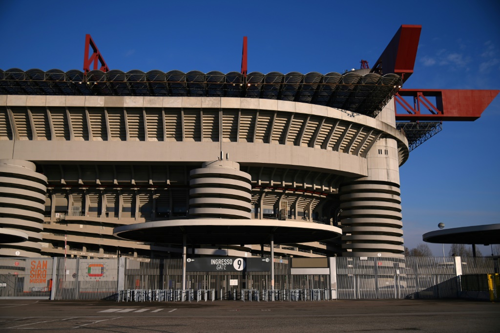 Le stade de San Siro à Milan, le 18 mars 2021