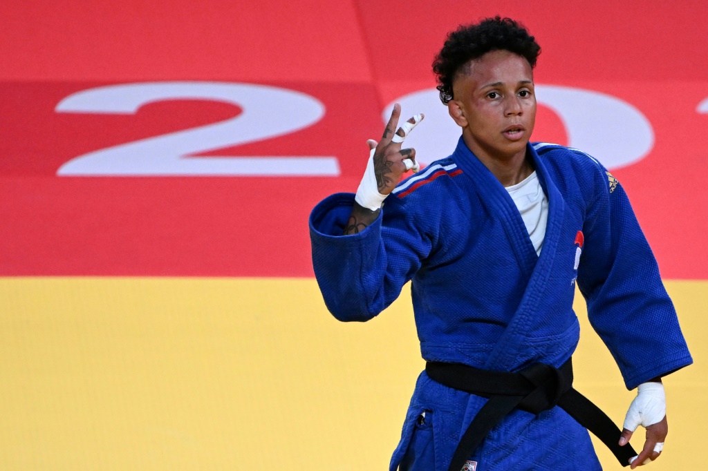 La judokate française Amandine Buchard