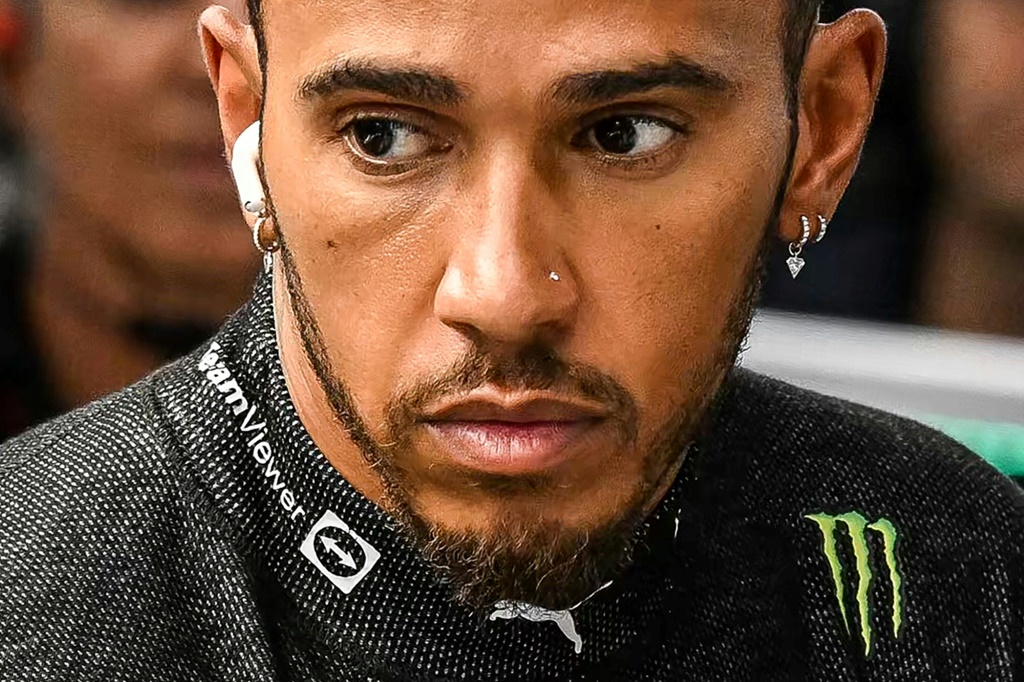 Lewis Hamilton's nose stud has been under scrutiny all season