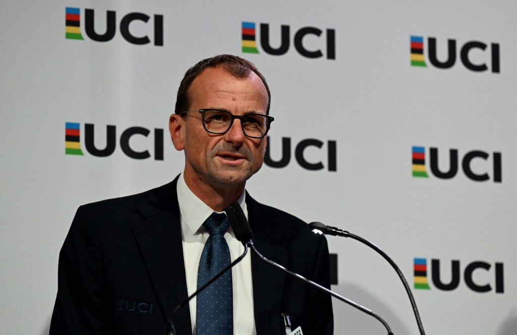 Le président de la Fédération de cyclisme Michel Callot, ici aux Mondiaux à Wollongong le 22 septembre 2022, est l'un des quatre dirigeants au chevet du CNOSF