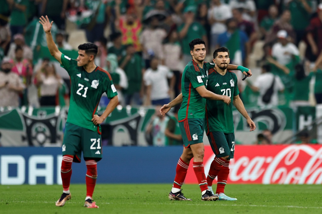 Les joueurs mexicains le 30 novembre 2022 à Doha