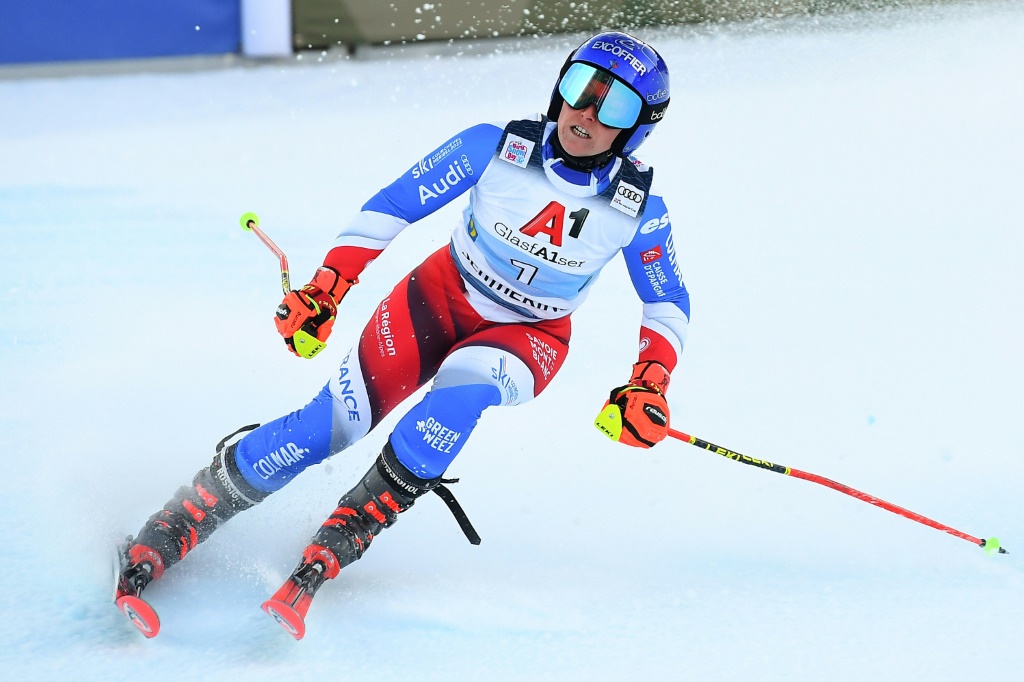 La Française Tessa Worley, seulement 10e du slalom géant disputé le 28 décembre à Semmering.