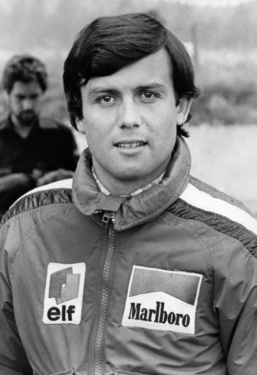 Le pilote de F1 français Patrick Tambay