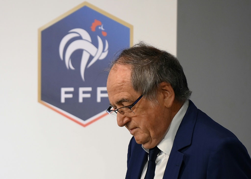 Le président de la Fédération française de foot Noël Le Graët