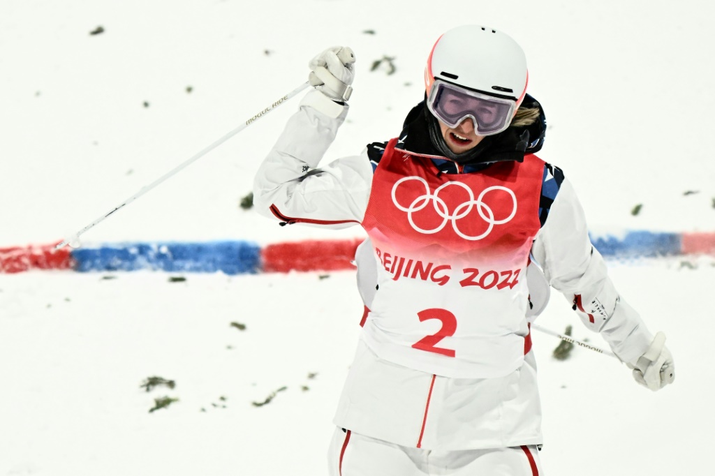 Perrine Laffont aux Jeux olympiques 2022 à Zhangjiakou
