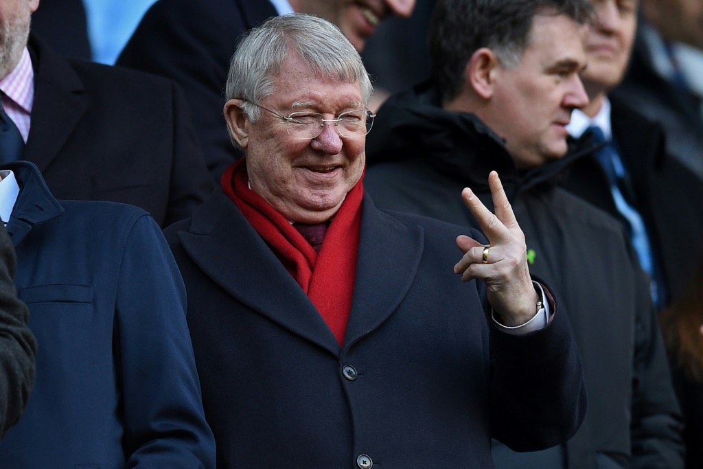 L'ancien entraîneur de Manchester United Alex Ferguson