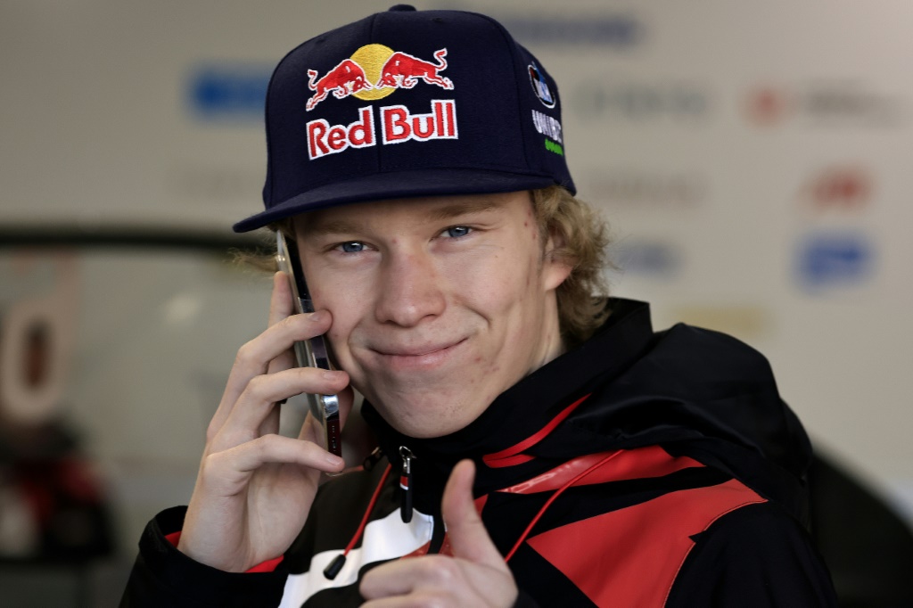 Le Finlandais Kalle Rovanperä à la veille du départ du rallye Monte-Carlo le 18 janvier 2023