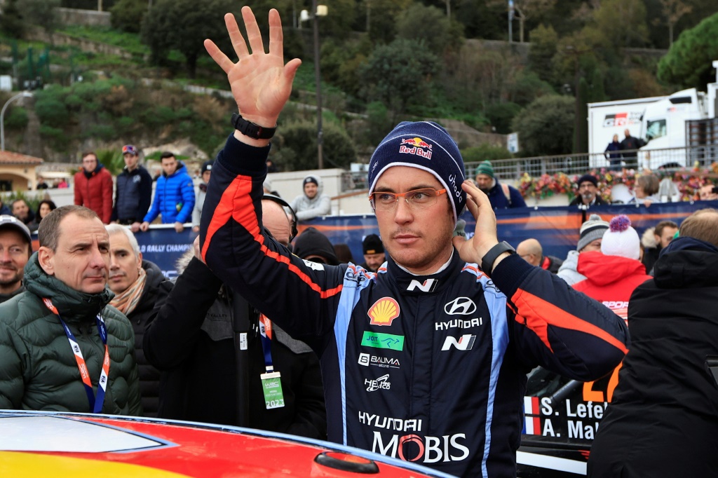 Le Belge Thierry Neuville a pris la troisième place du rallye Monte-Carlo le 22 janvier 2023 à Monaco