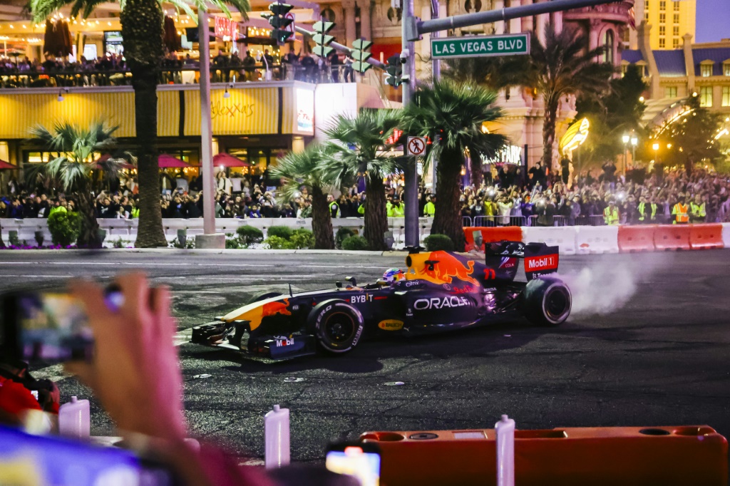 Une Red Bull le 5 novembre 2022 à Las Vegas