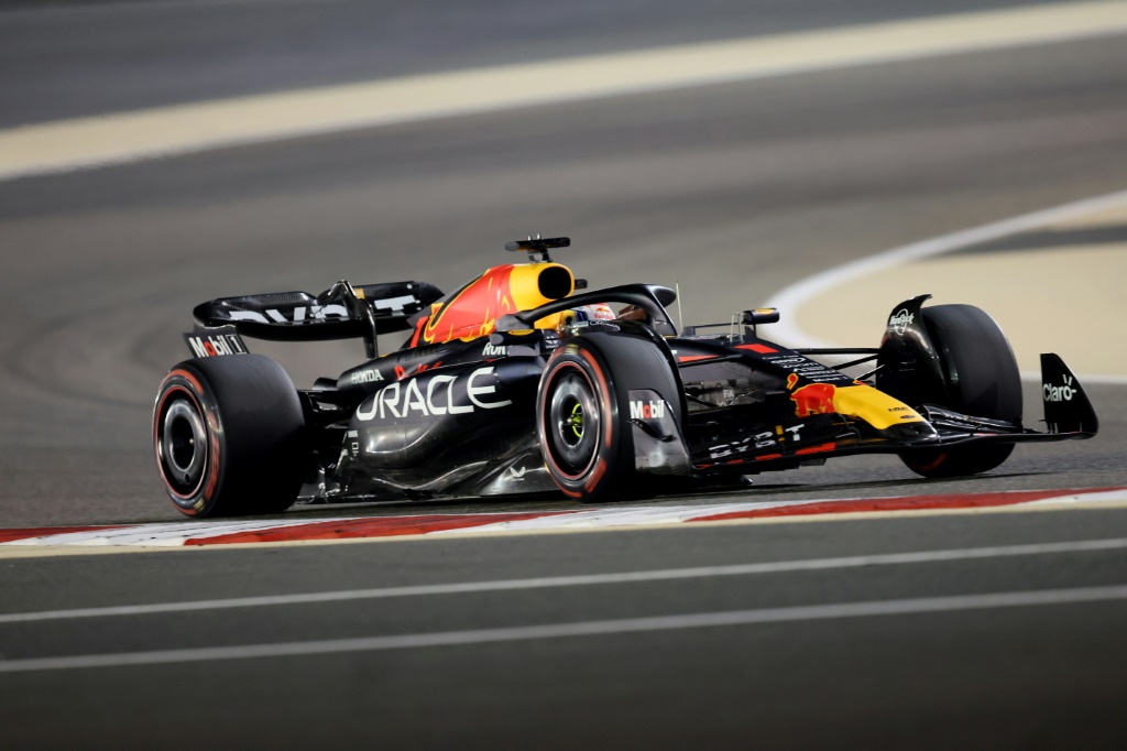 La Red Bull de Max Verstappen, champion du monde en titre et vainqueur du premier Grand Prix de la saison, le 5 mars 2023 à Bahreïn