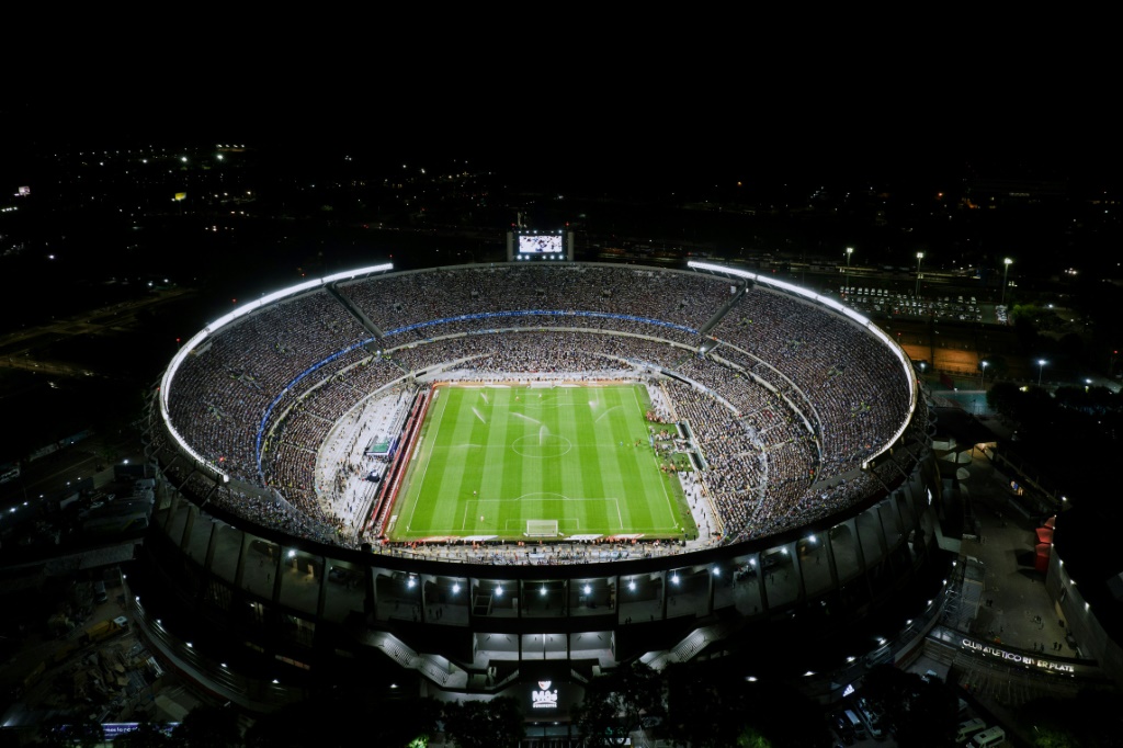 Le stade Monumental de Buenos Aires pendant le match amical Argentine-Panama, le 23 mars 2023