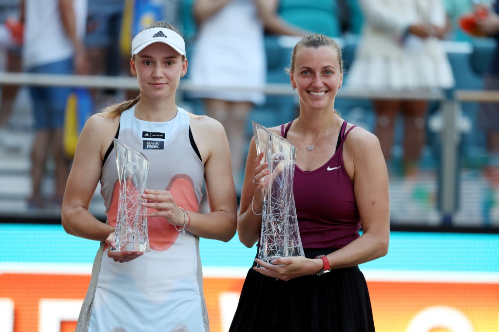 La Tchèque Petra Kvitova (d) victorieuse du tournoi de Miami